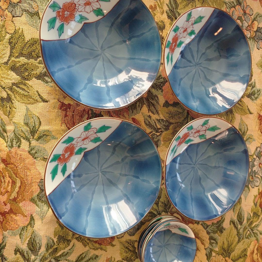 金運爆上げ 秘蔵品出品 幸運呼ぶ30cm本物伊万里焼き大皿 双孔雀と松の